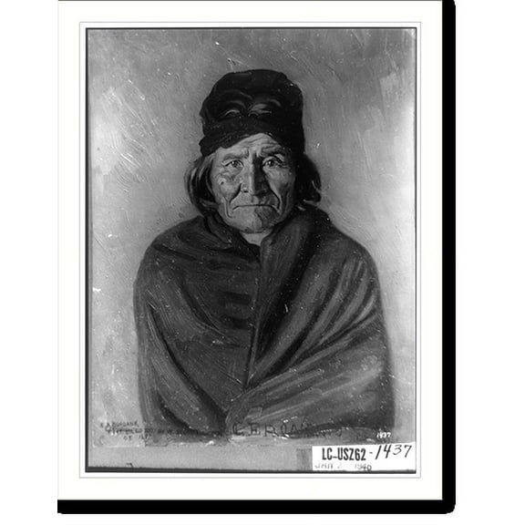 Historic Print, Geronimo - 2, 18" x 24"