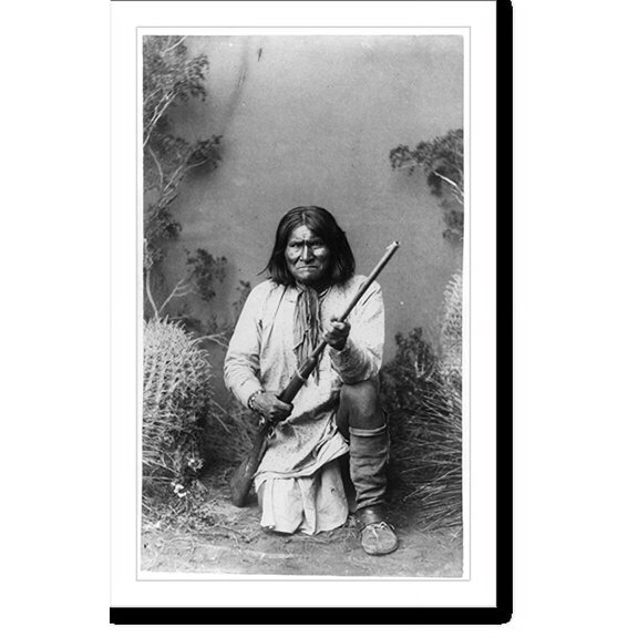 Historic Print, Geronimo - 3, 18" x 24"