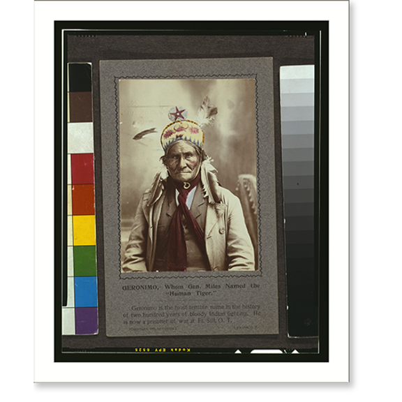 Historic Print, Geronimo, whom Gen. Miles named the Human Tiger"" - 2, 16" x 20"