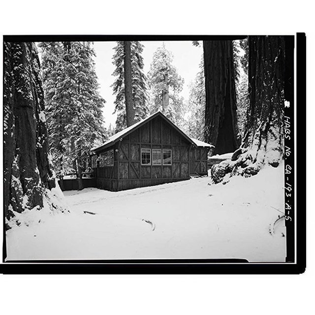Historic Print, Giant Forest Lodge Historic District, Registration