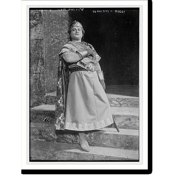 Historic Print, Gigli in LeRoi D'ys, 16" x 20"