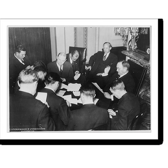 Historic Print, Giving out the latest dope on the debt situation, 16" x 20"