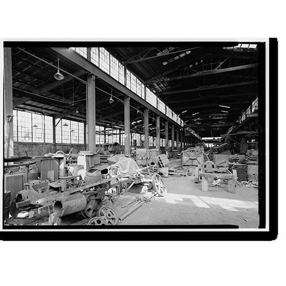 Historic Print, Glover Machine Works, 651 Butler Street, Marietta, Cobb County, GA - 15, 18" x 24"