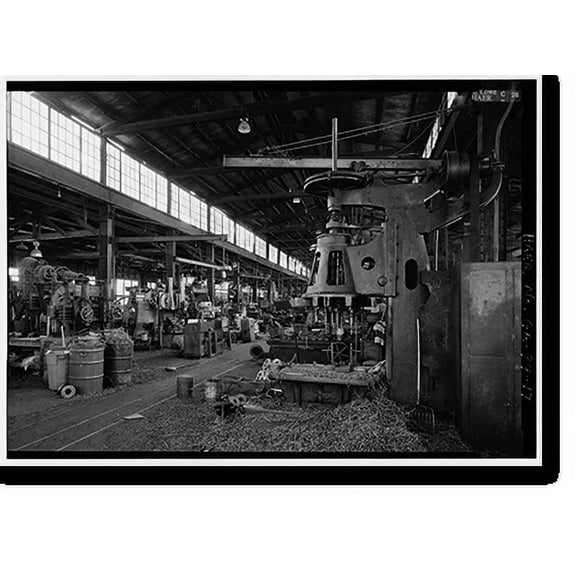 Historic Print, Glover Machine Works, 651 Butler Street, Marietta, Cobb County, GA - 17, 16" x 20"