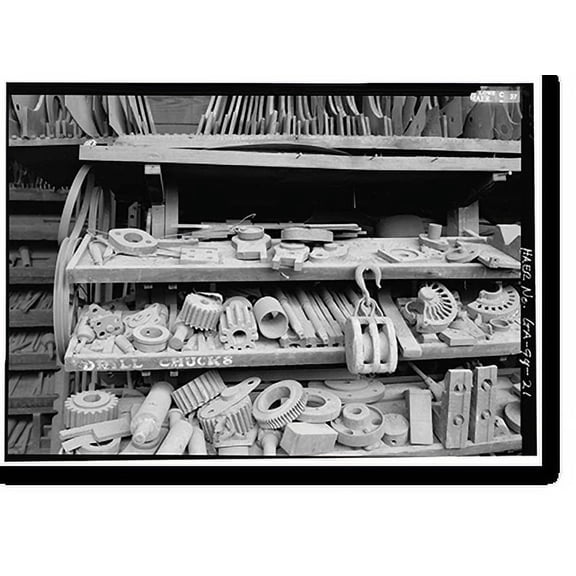 Historic Print, Glover Machine Works, 651 Butler Street, Marietta, Cobb County, GA - 21, 18" x 24"