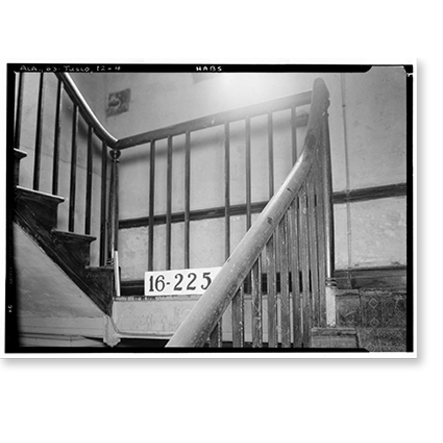 Historic Print, Gluck House, 2021 Seventh Street, Tuscaloosa