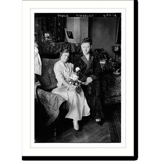 Historic Print, Gluck & Zimbalist - 2, 16" x 20"