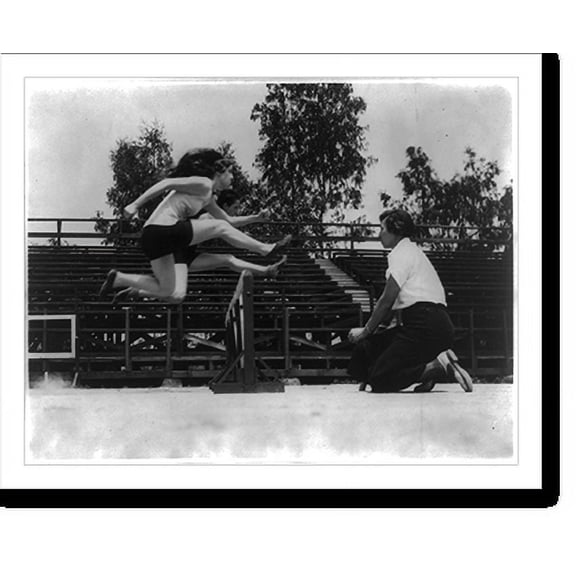 Historic Print, Going over the top" - Pasadena, Cal.", 16" x 20"