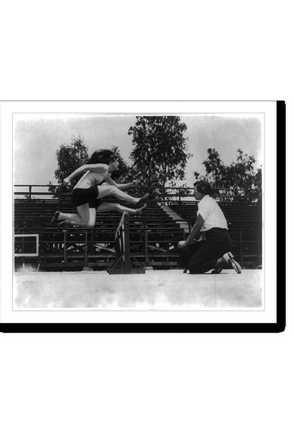 Historic Print, Going over the top" - Pasadena, Cal.", 16" x 20"