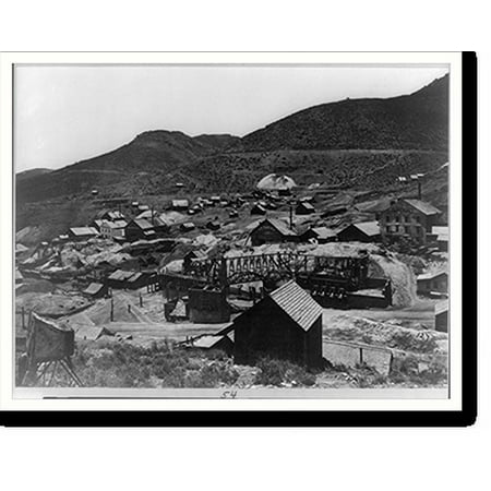 Historic Print, Gold Hill, Nevada.T. H. O'Sullivan, phot., 18" x 24"
