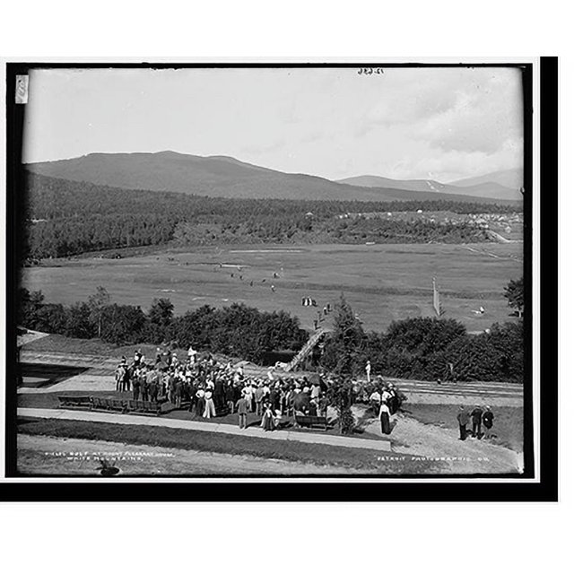 Historic Print, Golf at Mount Pleasant House, White Mountains 4, 16