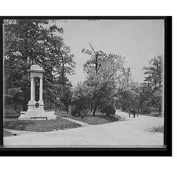 Historic Print, [Goodale Park, Columbus, Ohio], 18" x 24"