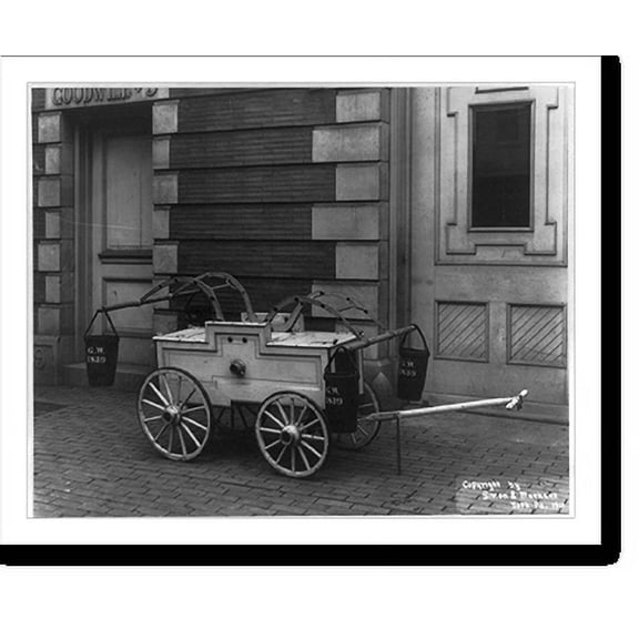 Historic Print, Goodwill Hornett No. 5 - York, Pa., fire department, 16" x 20"