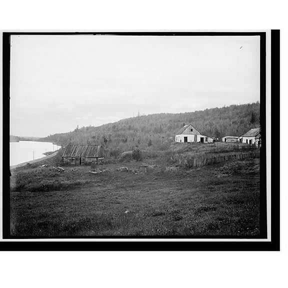 Historic Print, [Goose Lake, Michigan, near Negaunee], 16" x 20"