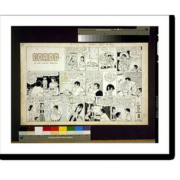 Historic Print, Gordo. Deesh op the Mayan vitameens, Amparo!"" - 2, 16" x 20"