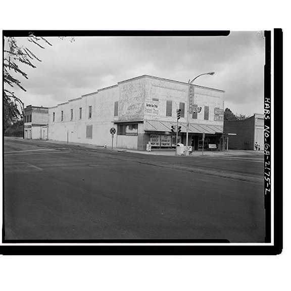 Historic Print, Gordon Military Store & Pawnshop, 593-595 Broad Street, Augusta, Richmond County, GA - 2, 16" x 20"