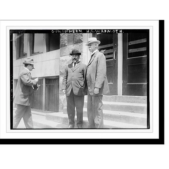 Historic Print, Gov. Suthern & H.G. Warmoth, 16" x 20"