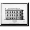 Historic Print, [Government building (Custom House, Post Office, and