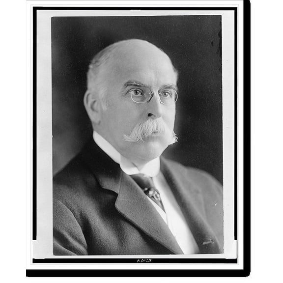 Historic Print, [Governor F.D. Weeks, head-and-shoulders portrait, facing right], 16" x 20"