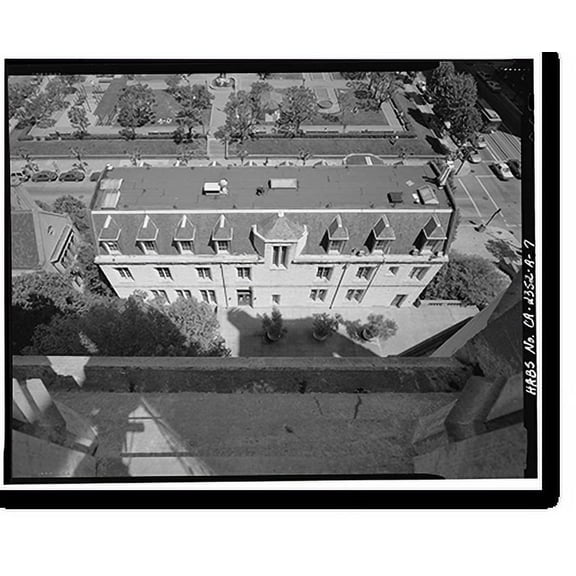 Historic Print, Grace Cathedral, George William Gibbs Memorial Hall, 1051 Taylor Street, San Francisco, San Francisco County, CA - 7, 16" x 20"