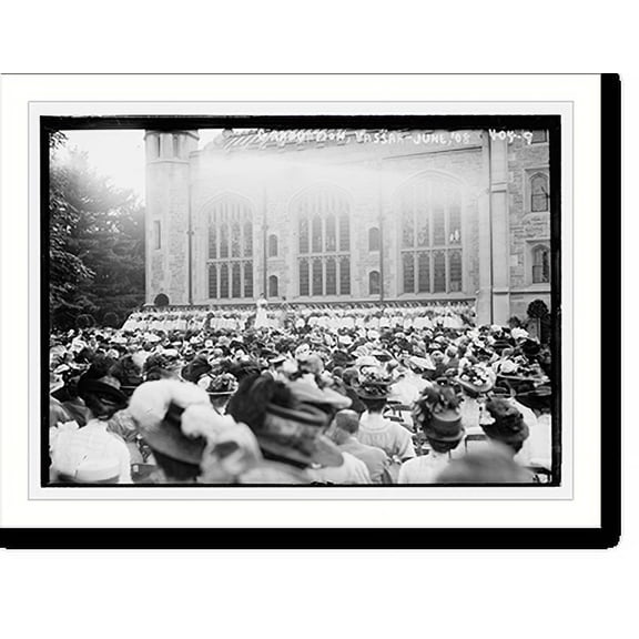 Historic Print, Graduation, Vassar - June, '08, 18" x 24"