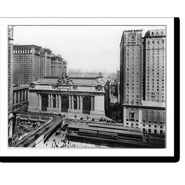 Historic Print, Grand Central Depot, Vanderbilt Ave and 42nd St. 2