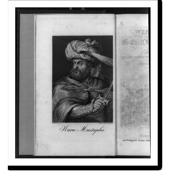Historic Print, Grand Vezir Kara Mustafa, 18" x 24"