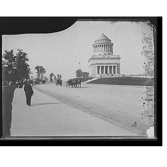 Historic Print, Grant's Tomb, Riverside Drive, New York - 3, 16" x 20"