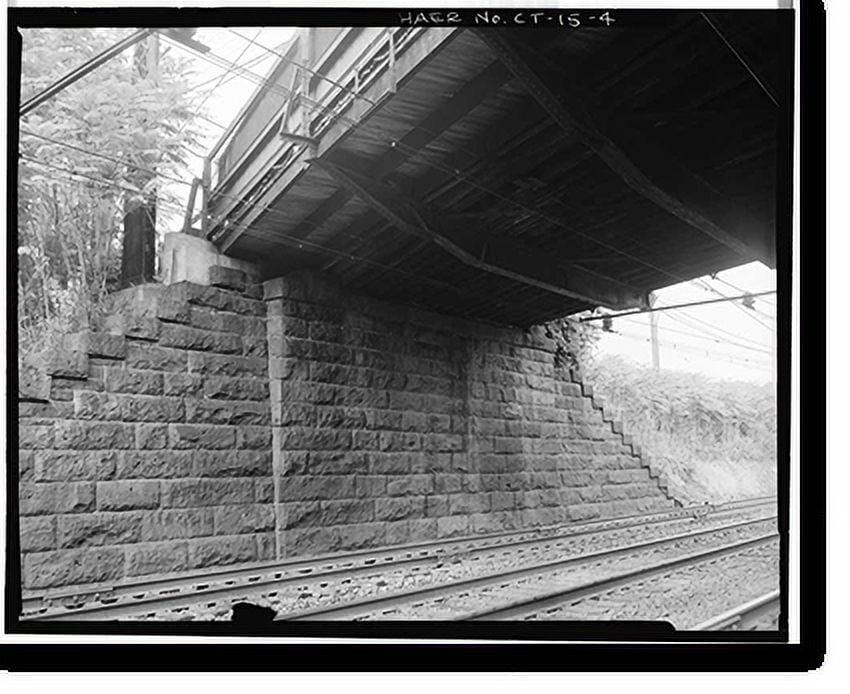 Historic Print, Grasmere Avenue Bridge, Spanning Railroad at Grasmere