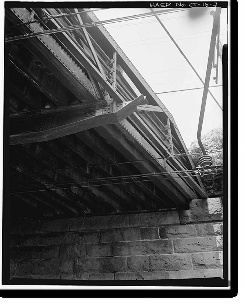 Historic Print, Grasmere Avenue Bridge, Spanning Railroad at Grasmere