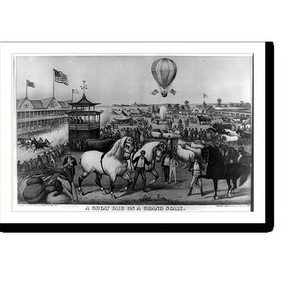 Historic Print, Great fair on a grand scale, 18" x 24"
