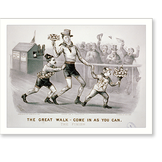 Historic Print, Great walk come in as you can The finish., 16" x 20