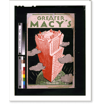 Historic Print, Greater Macy's 34th St[reet ...] New York City, 16" x 20"