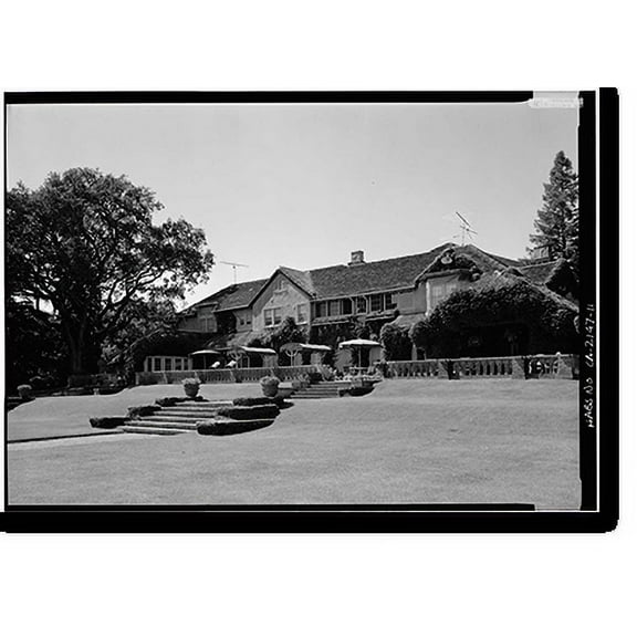 Historic Print, Green Gables, 329 Albion Avenue, Woodside, San Mateo County, CA - 11, 16" x 20"