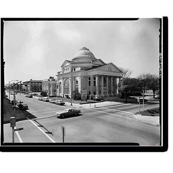 Historic Print, Greene Street Historic District, Greene Street, Gordon Highway to Augusta Canal Bri, Augusta, Richmond County, GA - 41, 18" x 24"