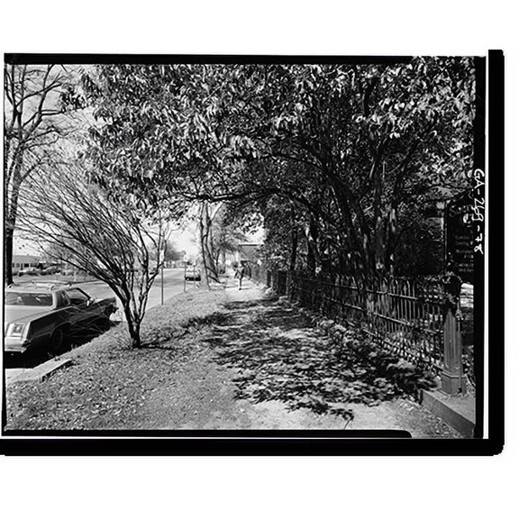 Historic Print, Greene Street Historic District, Greene Street, Gordon Highway to Augusta Canal Bri, Augusta, Richmond County, GA - 78, 16" x 20"