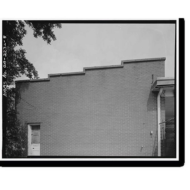 Historic Print, Greenhouse Service Station, 522 South Main Street