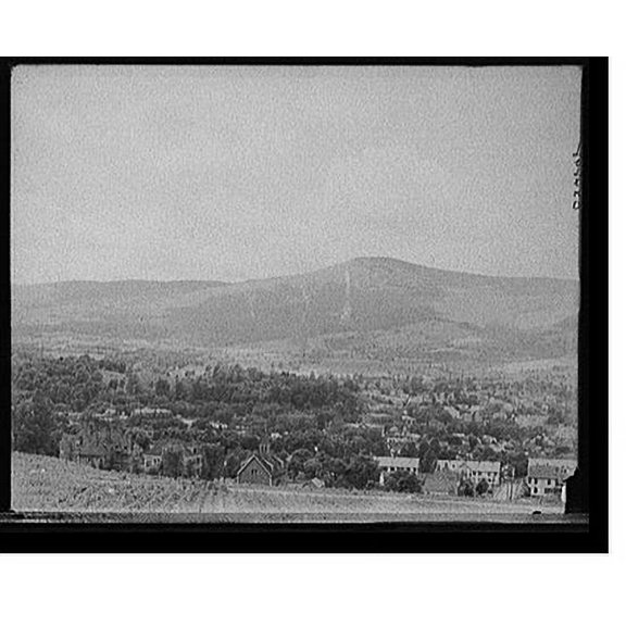 Historic Print, [Greylock Mountain, Adams, Mass.], 16" x 20"