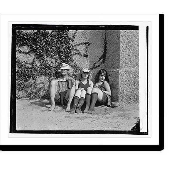 Historic Print, Grotke at Bathing Beach, 18" x 24"