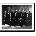 Historic Print, [Group of 14 Mormon men posed with Joseph F. Smith in