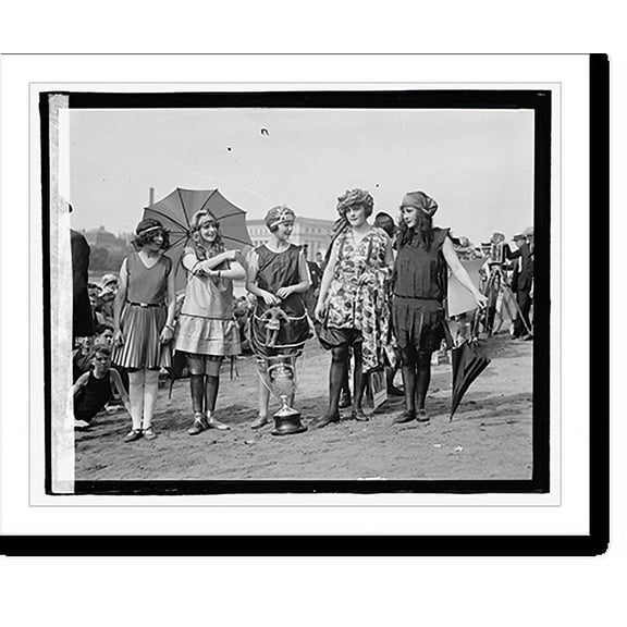 Historic Print, Group winners, Bathing Beach, 6/17/22, 16" x 20"