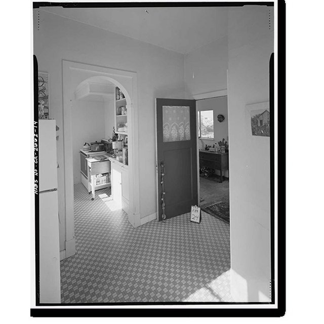 Historic Print, Guiseppe Murer House, 1121 Folsom Boulevard, Folsom