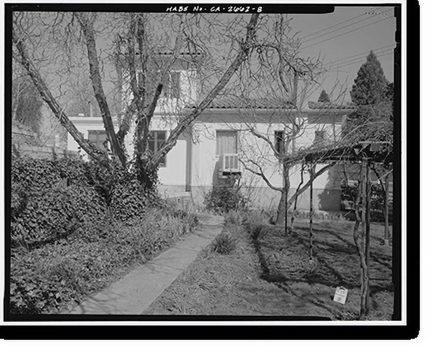 Historic Print, Guiseppe Murer House, 1121 Folsom Boulevard, Folsom