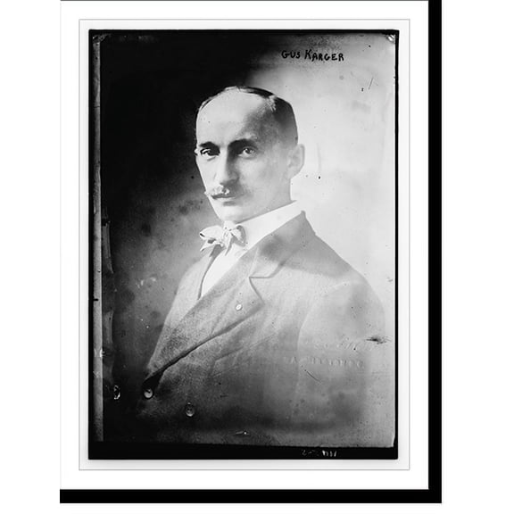 Historic Print, Gus Karger, 18" x 24"