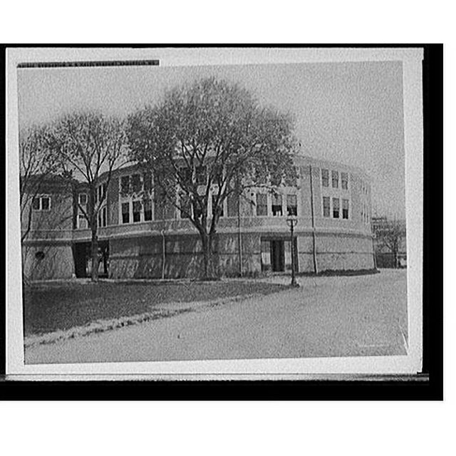 Historic Print, Gymnasium, U.S. Naval Academy, Annapolis, Md., 16" x 20