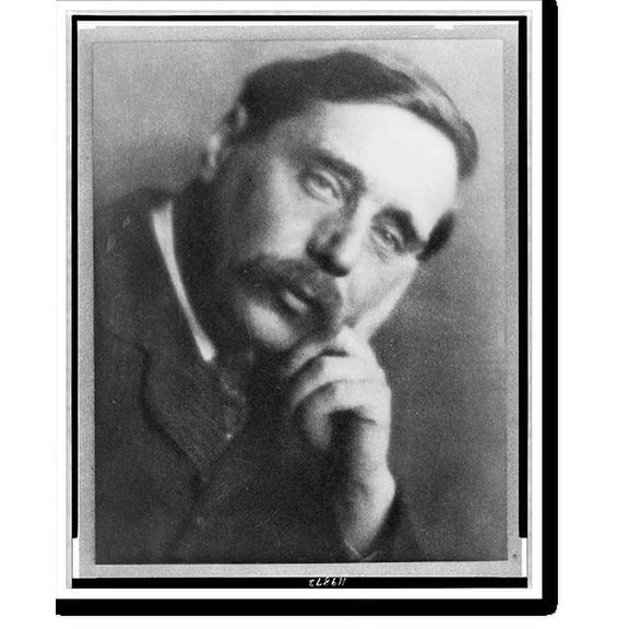 Historic Print, H.G. Wells, 18" x 24"