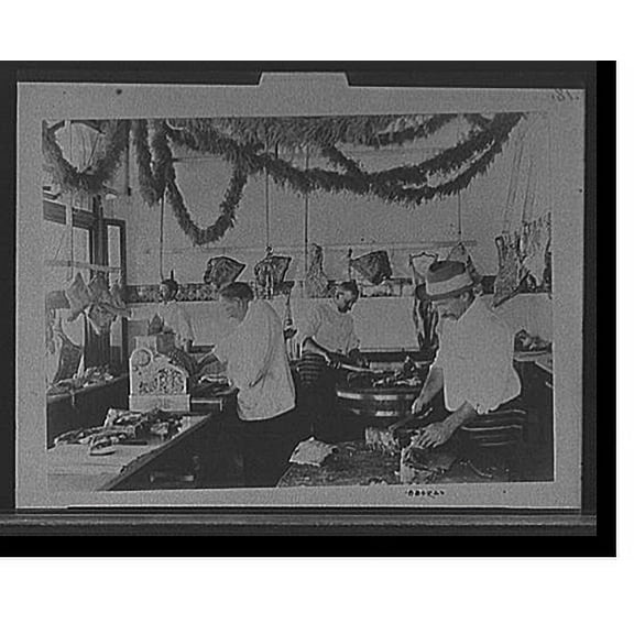 Historic Print, [H. Just Meat Market, Adelaide, Australia], 18" x 24"