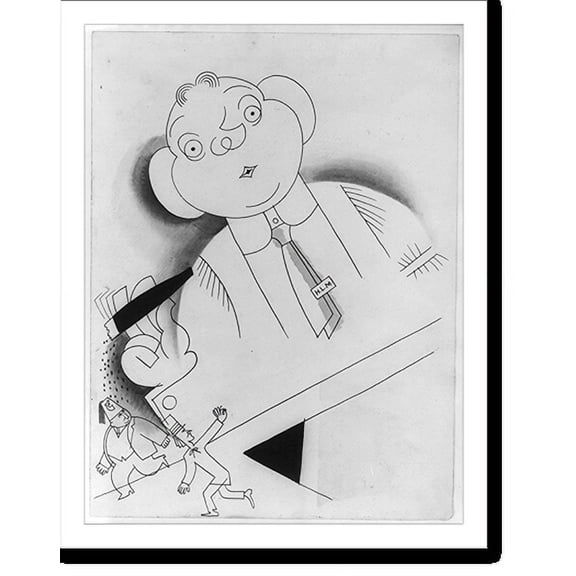 Historic Print, H.L. Mencken, 16" x 20"