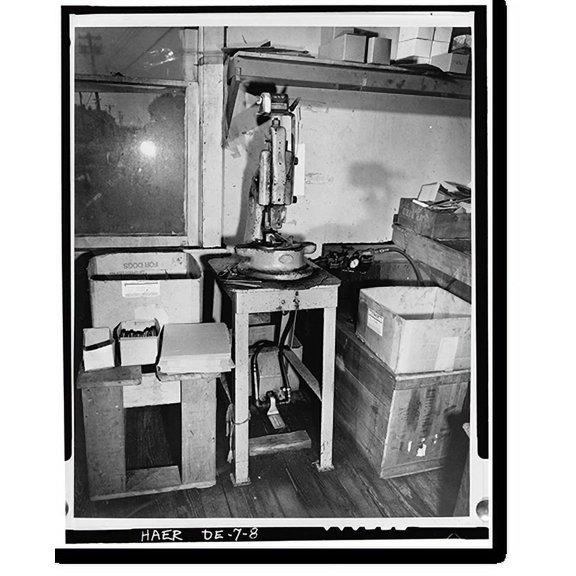 Historic Print, H. W. Hocker Manufacturing Company Factory, 224 Front Street, Lewes, Sussex County, DE - 8, 18" x 24"