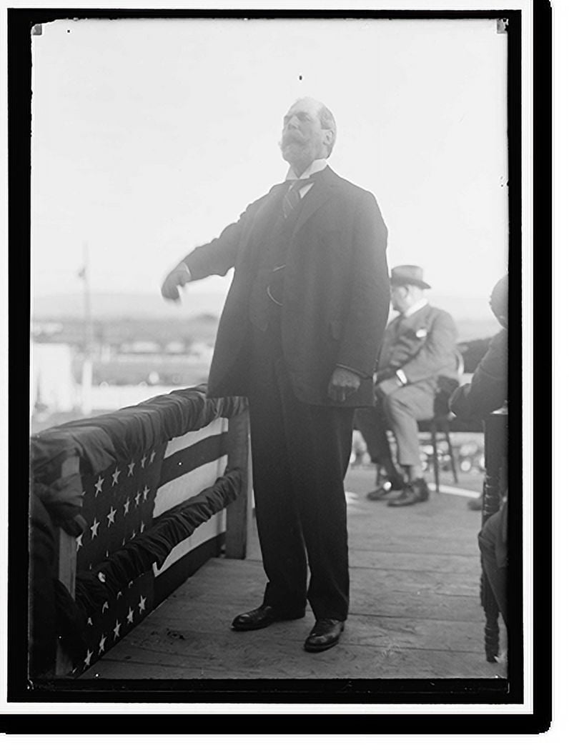 Historic Print, HUGHES, CHARLES EVANS. GOVERNOR OF NEW YORK, 19071910